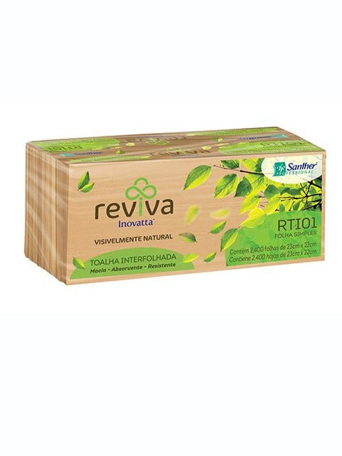TOALHA REVIVA INOVATTA - 2400 folhas Santher