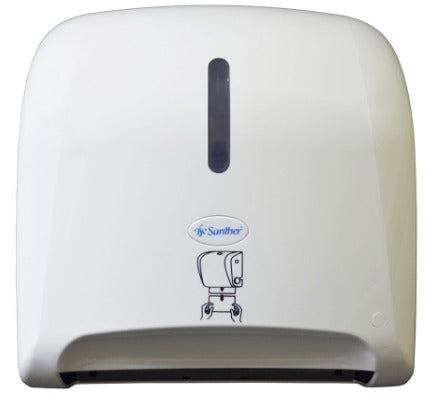 DISPENSER TOALHA BOBINA SANTHER TITANIUM (REGIME DE COMODATO)