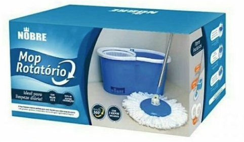 MOP GIRATORIO 13LTS + CABO E REFIL NOBRE