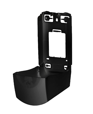 PORTA PAPEL HIGIENICO INTERFOLHADO MAZZO BLACK FORTCOM