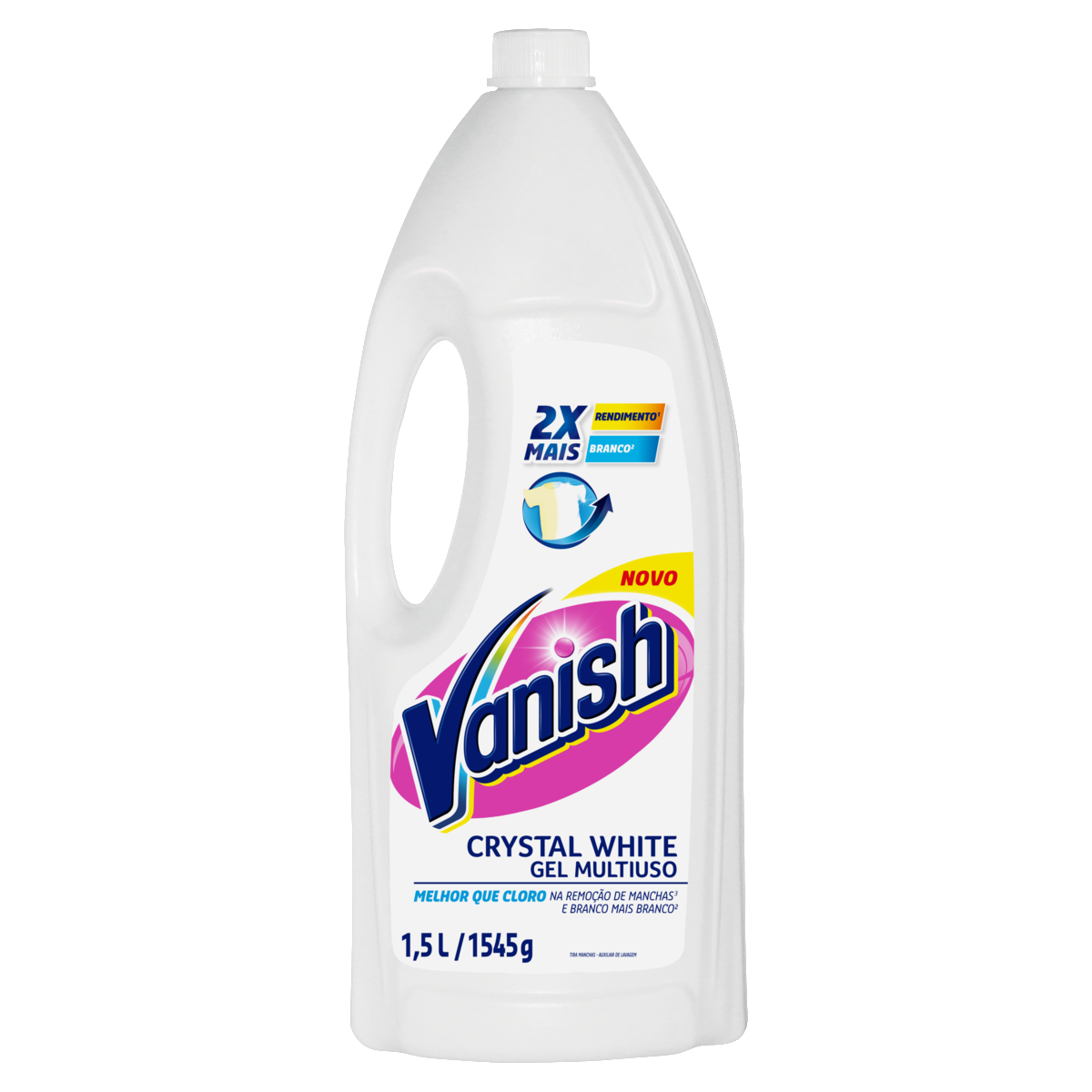 VANISH GEL CRYSTAL WHITE MULTIUSO 1,5LTS