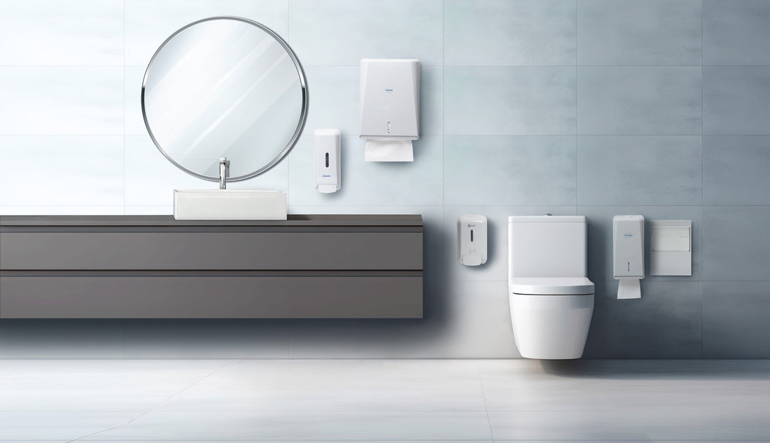 Linha completa de dispensers Santher Professional para comodato